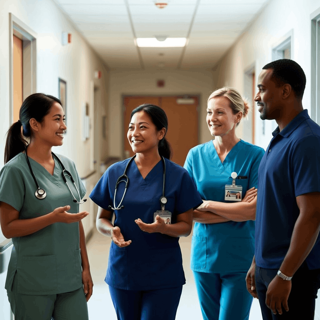 Healthcare hiring event